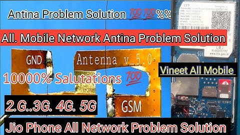 all jio phone network problem..jio f320b network running jumper solution