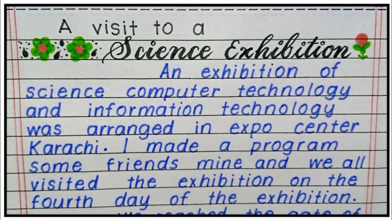 an essay on science exhibition in hindi