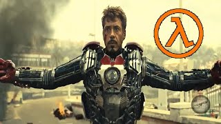 Ironman suit but it's the HEV Mark IV for use in hazardous environment conditions