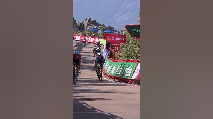 An incredible finish on Stage 4 of the 2024 La Vuelta Ciclista a España #lavuelta24 #vueltaespaña
