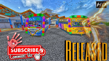 GVR and SRI MAHALAKSHIMI BUS LIVERY RELEASE | JVM BUS MOD | DOWNLOAD NOW 🔴🟡🟢