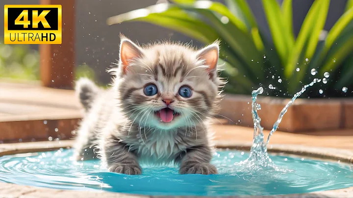 Super Cute Baby Animals 4K UHD - Cute Little Animal Paradise Around The Planet With Relaxing Music thumbnail