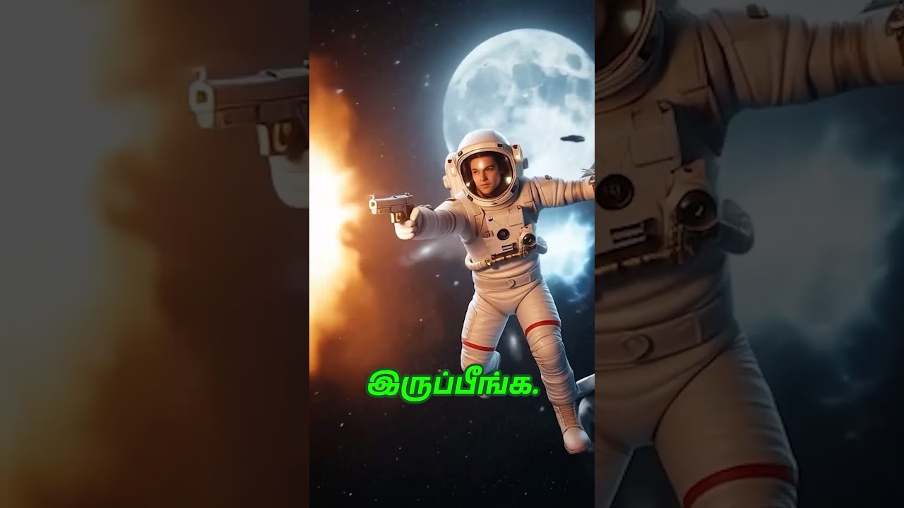Space-ல GUN சுட்டால் தற்கொலையா? 😱 Space Science in Tamil #Shorts