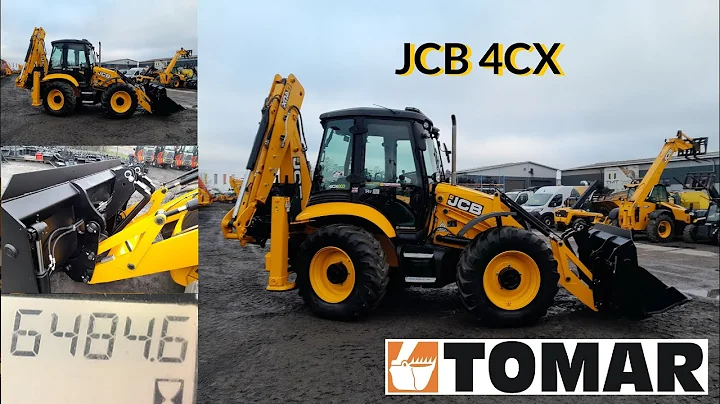 JCB 4CX 2019R ID 5675 tel +48 575 316 333 backhoe loader koparko ładowarka