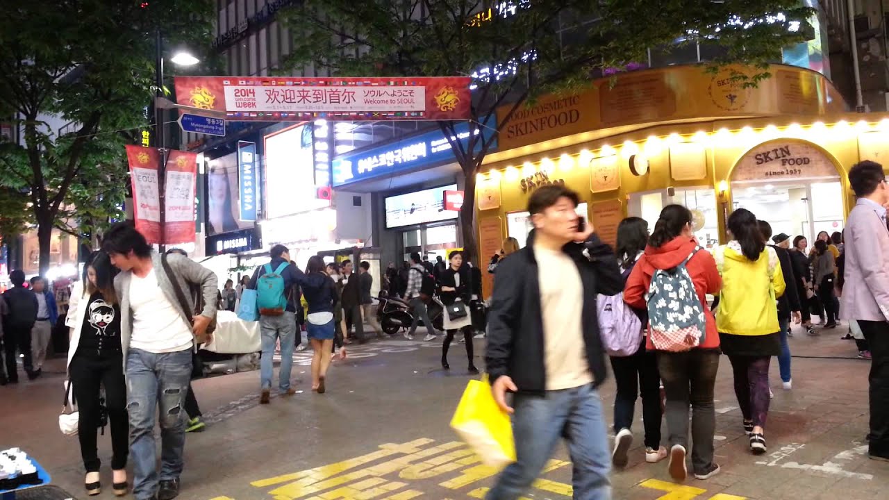 Myeoungdong Seoul 명동 - YouTube