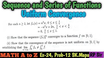 f_n(x)=n^2x 0 le x le1/n =-n^2+2n, 1/n lt x lt 2/n, =0 , 2/n le x le 1.Show that {f_n(x)} convergent