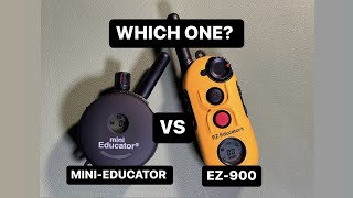 ECollar Comparison (EZ900 vs ET300) With Patriot K9 Training