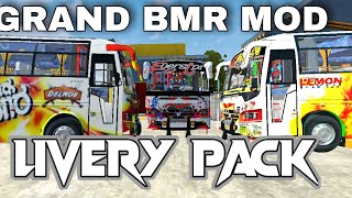 Grand BMR Mod Livery Pack For AR Garage 2.0 Bus Mod