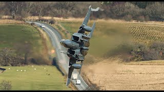 MACH LOOP USAF FLYING LOW  4K