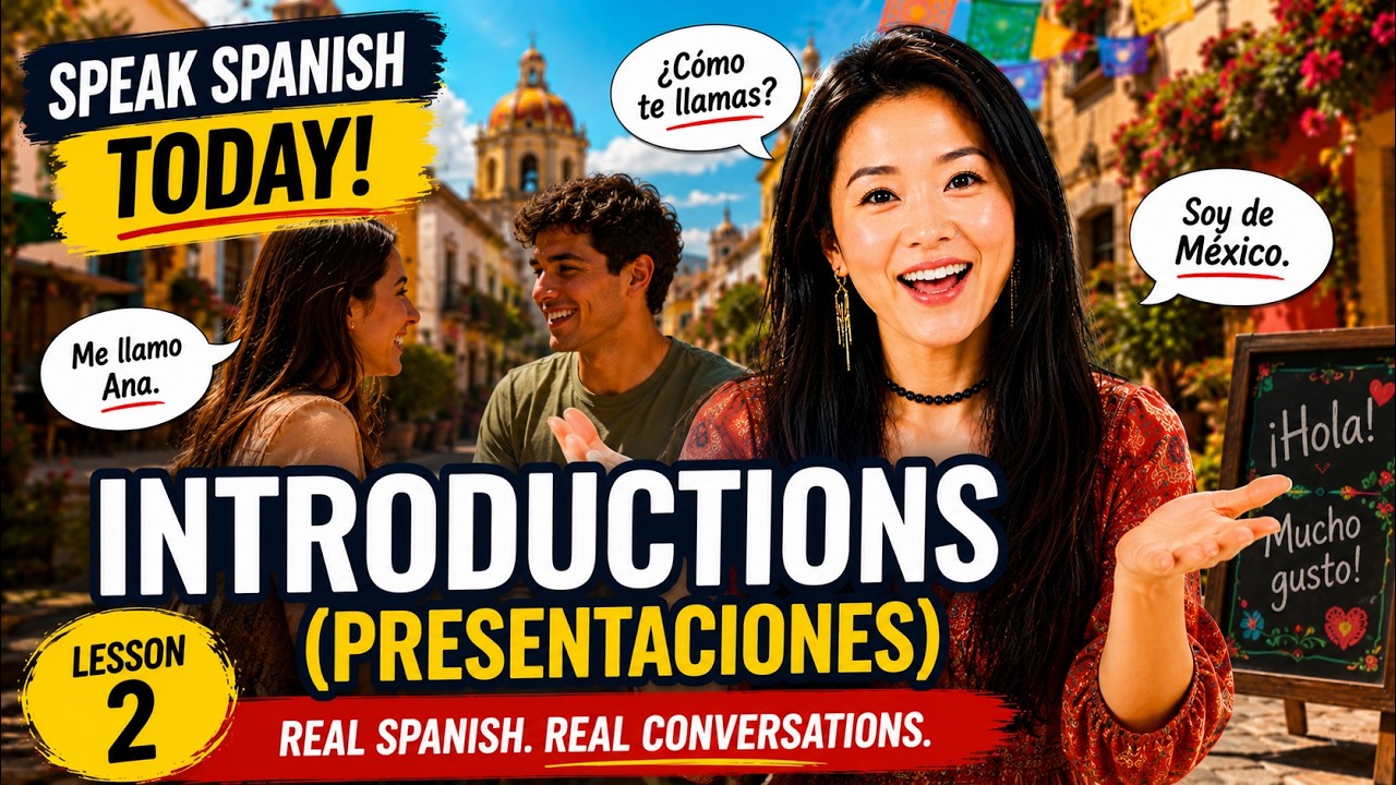 Beginner Spanish Introductions for COMPLETE Beginners - YouTube