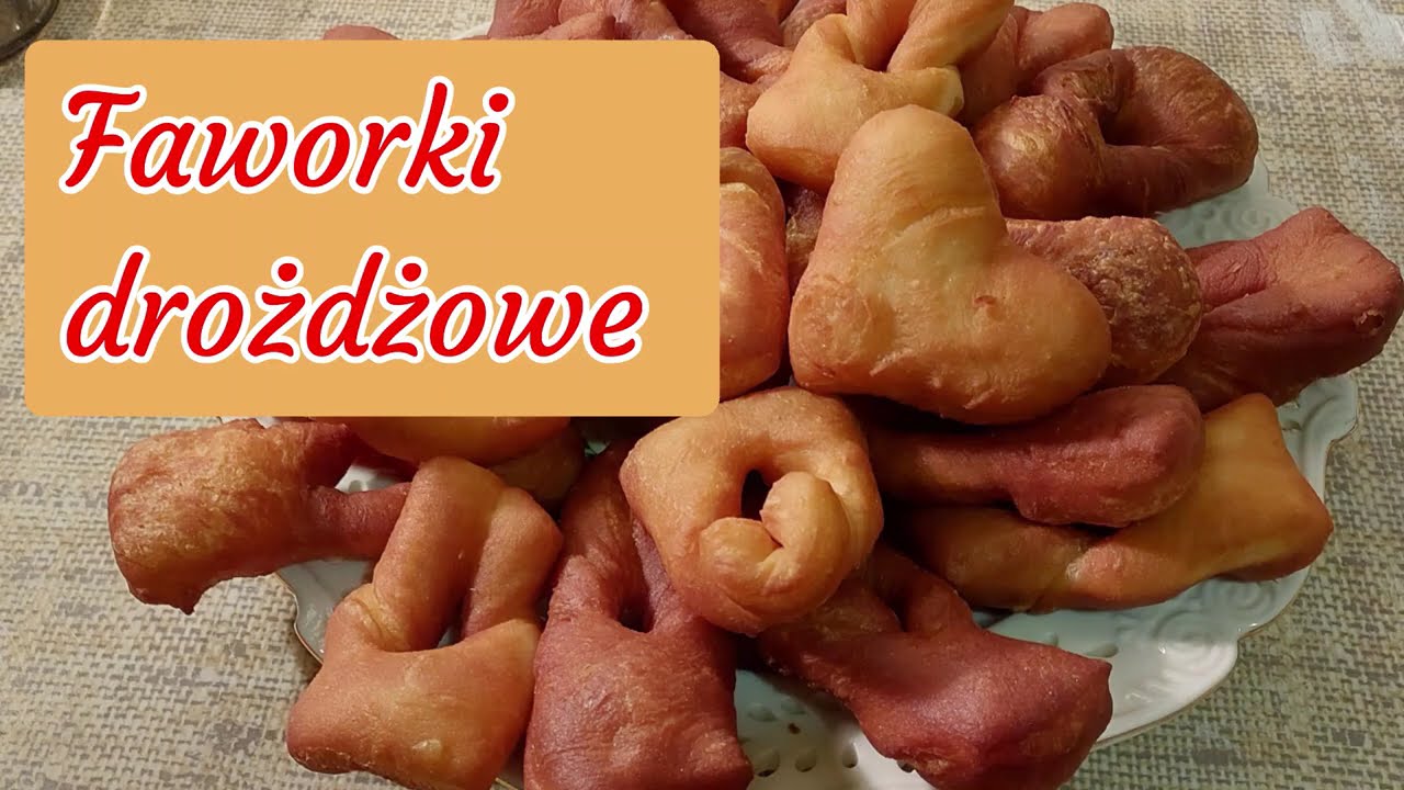 🥨Faworki drożdżowe🍩 Cytrynowa kuchnia - 2026