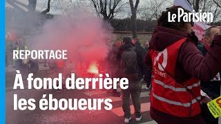 « La mobilisation la plus visible » : à Paris, les manifestants à fond derrière les éboueurs