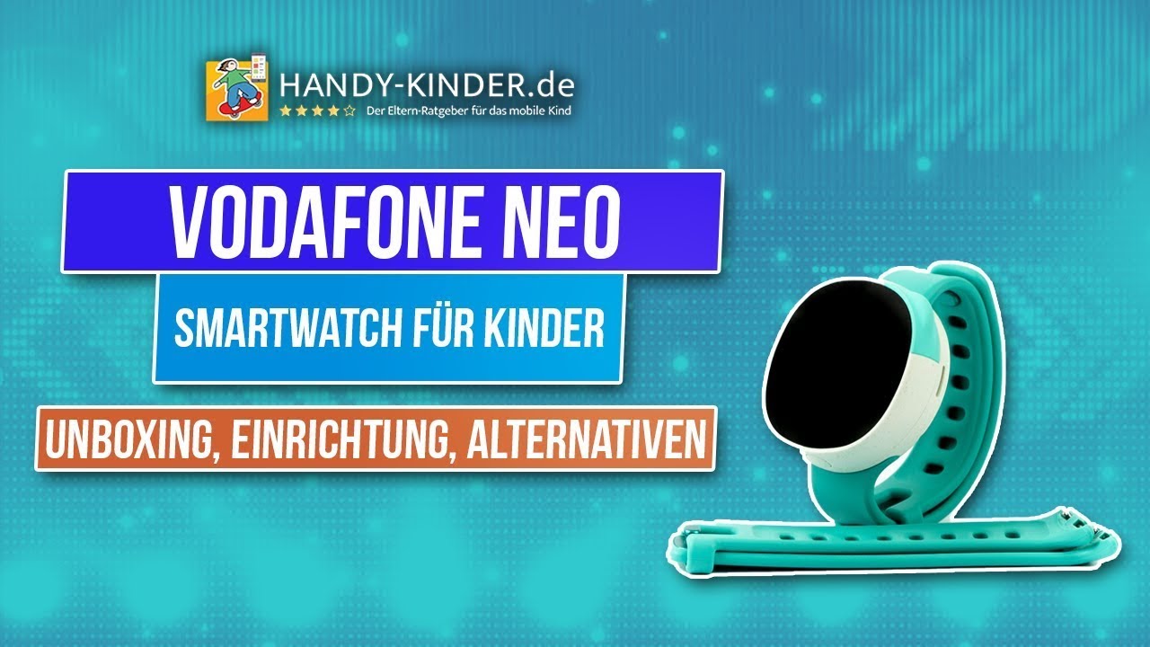 Vodafone Neo - Kindersmartwatch mit Disney Figuren [unboxing, Einrichtung,  Test 2021 mit Anruf] - YouTube