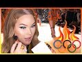 THE OLYMPICS OF MAKEUP: Backstage at VERSACE!