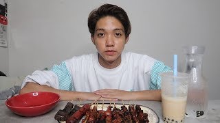 inihaw mukbang + blackpink + pakyo