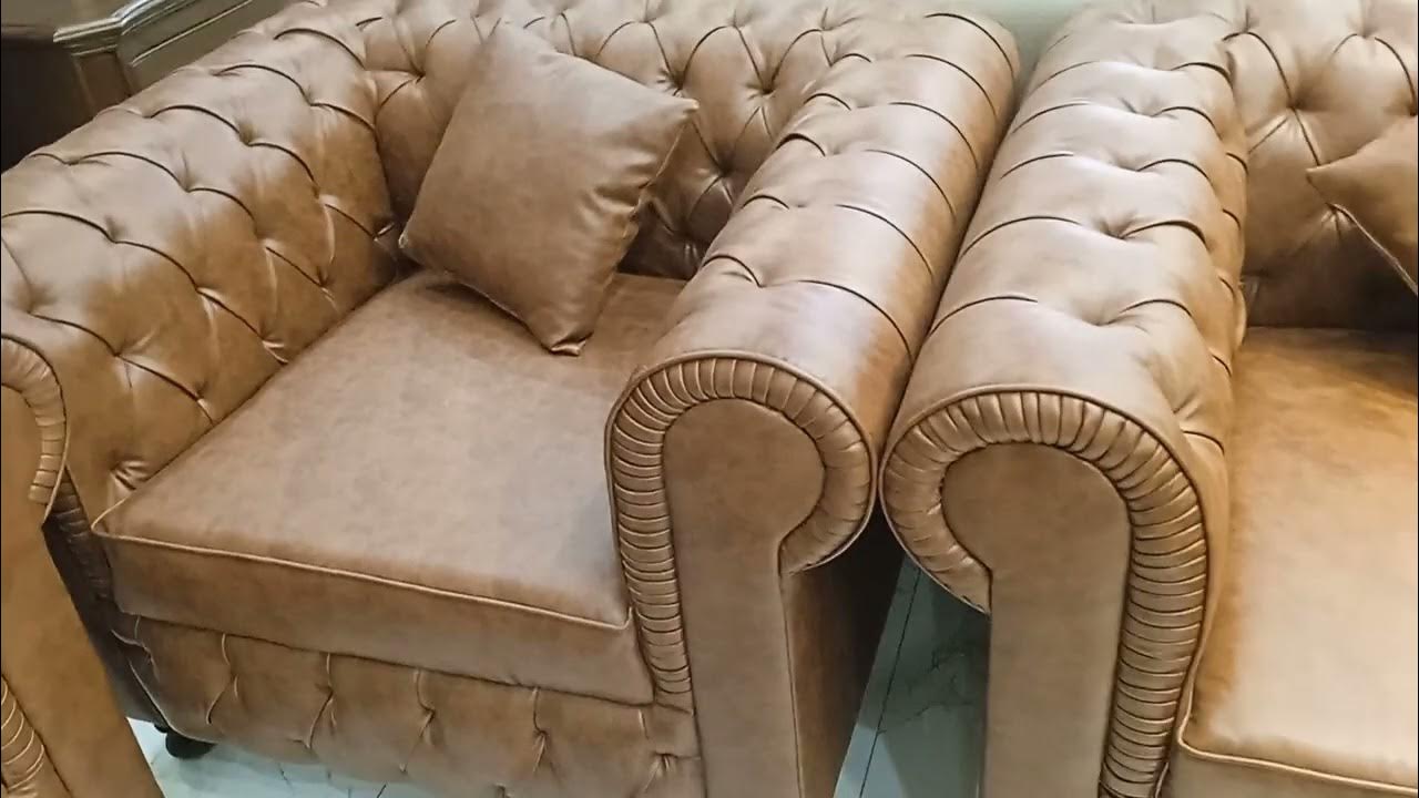 Leather Sofa Set Beauty by Tarkhan Furniture Trank G.T Road wah cantt