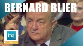 Bernard Blier, ses anecdotes avec Raimu, Jean Gabin et Jean Carmet | Archive INA
