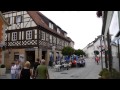 D bad staffelstein a small town in bavaria august 2015