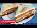 Vegetable club sandwich  episode 156