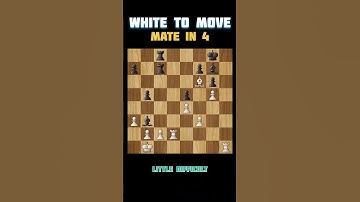 Checkmate in 4 move - can you solve it?