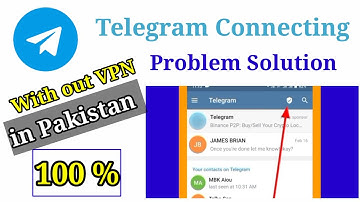 Telegram connecting problem in Pakistan without VPN 2023