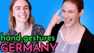 GERMAN HAND GESTURES with Elisa (Die Frickelbude)