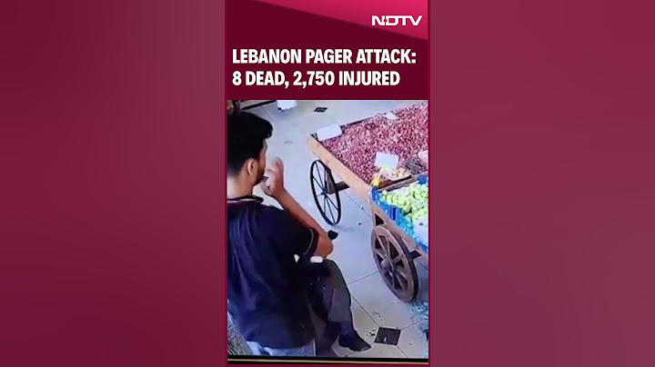 Lebanon Pager Explosion | 8 Dead, 2,750 Injured As Pagers Explode Across Lebanon | Pager Lebanon