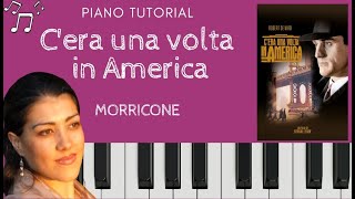 Video thumbnail of "Come imparare velocemente C'ERA UNA VOLTA In AMERICA al piano"