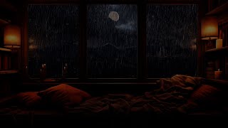 Thunderstorm Sounds For Sleeping - Gentle Night Rain and Relaxing Rain Sounds for Sleep, Study