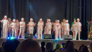 Video thumbnail of "Snow Angel  Nativity 2 tribute to Movie at West End Christmas Shakespeare's Kids & Kieran Brown"