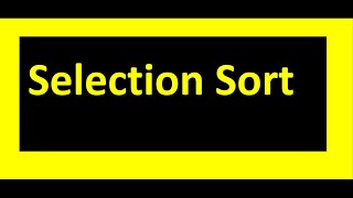Selection Sort in descending order.