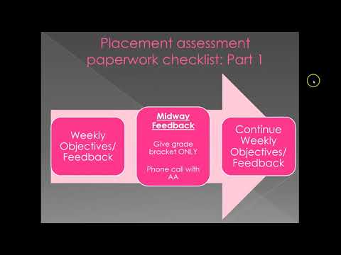 SHU Physiotherapy placements Assessment process 2020/ 2021