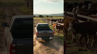 🤠 A Morning On The Ranch: Herding Cattle At Dawn