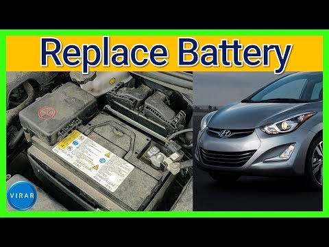 How to [EASILY] Replace the Battery – Hyundai Elantra (2011-2016)