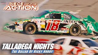 Epic NASCAR Crash! | Talladega Nights: The Ballad of Ricky Bobby (Unrated)