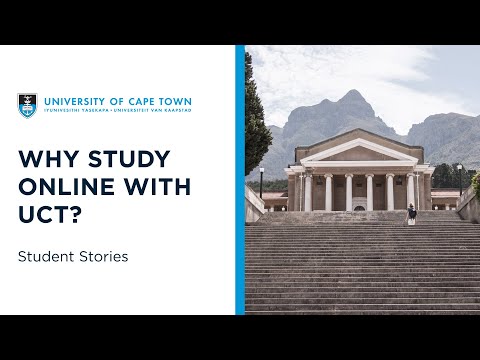 Student Stories | Discover Why You Should Study Online With UCT
