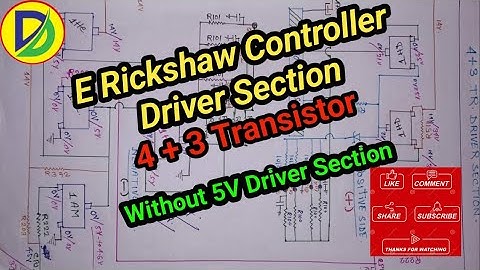 E Rickshaw Controller Driver Section#controllerrepairing