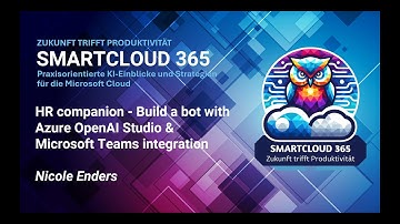 HR companion - Build a bot with Azure OpenAI Studio & Microsoft Teams integration