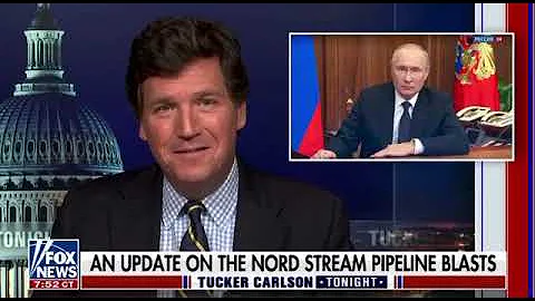 Tucker Carlson on who blowing up the Nord stream gas pipeline
