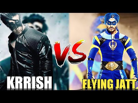 Krrish V/S Flying Jatt Showdown in Hindi By Captain Spidey