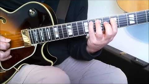 Jazz Guitar - The Bebop Harmonic Minor Scale