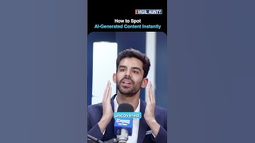 How you can spot AI-generated content | CONversation with Vigil Aunty​