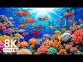 Ocean World 8K VIDEO ULTRA HD – Beautiful Marine Life and Calm Ocean Relaxation