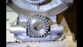 Dnepr, the selection of gears for the timing of the crankcase.