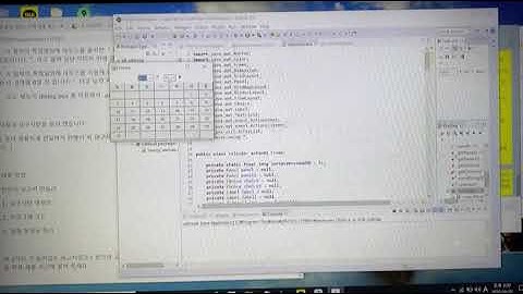 JAVA 달력 프로그램 만들기_17018101_컴퓨터학과_최현경