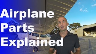 Ep. 2: Airplane Parts Explained | The names of all the parts of the Plane!