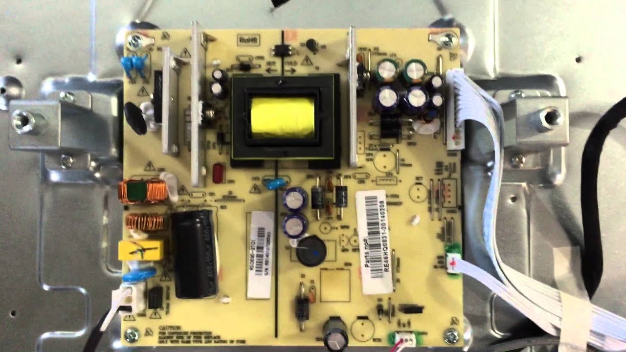 RCA HDTV LED42C45RQ LED parts list Obaid's electronics - YouTube