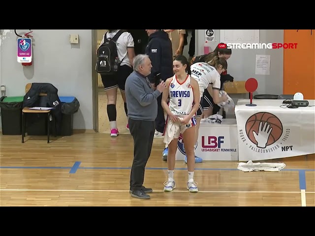 Ai microfoni di streamingsport.it la giocatrice BENEDETTA BOCCHETTI dell'IVMA Treviso