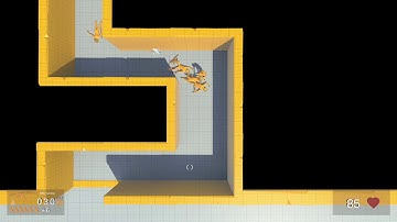 Top Down Shooter (Prototype) - Fight on different floors and new UI