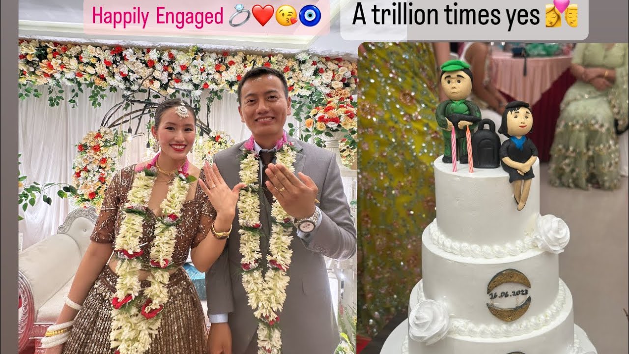Full engagement vlog of Mr Nister & Ms Wana 💍❤️🧿👩‍❤️‍💋‍👨 Nepali couple